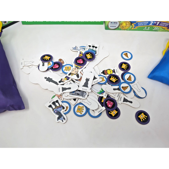2 In 1 Story Time Chess Educational Game - 100% Complete fast shipping - Picture 2 of 5